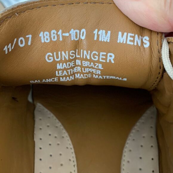 Bass Flex Gunslinger Tan Men’s Shoes Size 11 - Picture 2 of 9